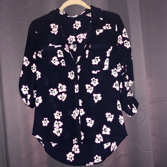 Express Tops - Express Women’s Portofino Slim Fit Shirt Sz. Small